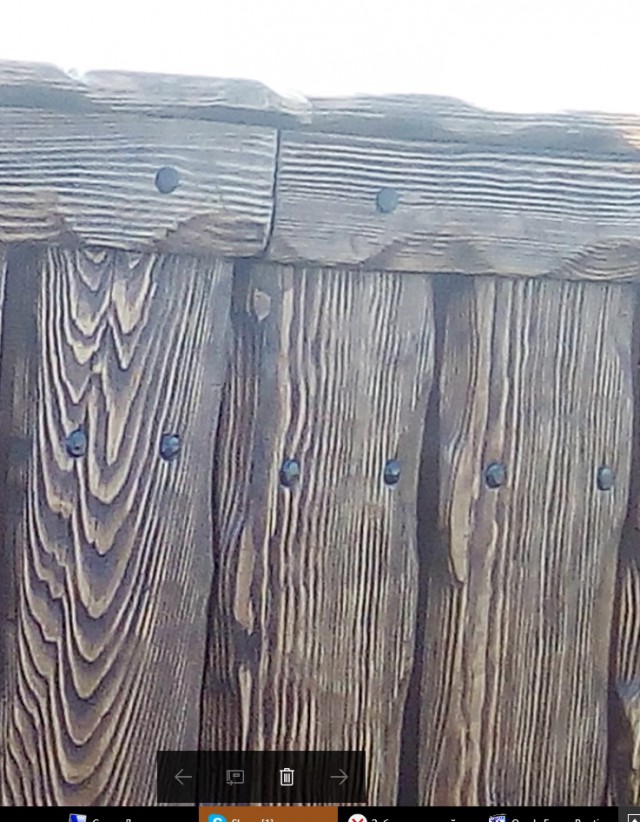 Забор с калиткой под старину