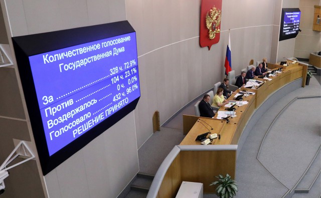 Госдума в третьем чтении приняла закон о повышении НДС до 20%