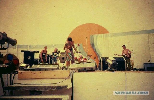 Концерт "ДДТ" в Ялте, лето 1987.