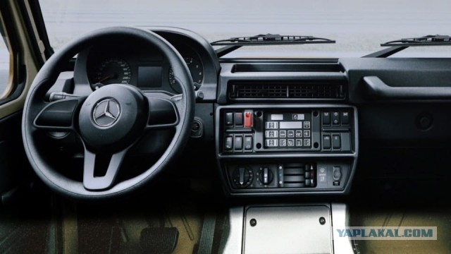 ЯП не менее деликатно чем Mercedes представил новый G-Class W464