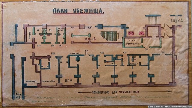 Бомбоубежище заброшенного института