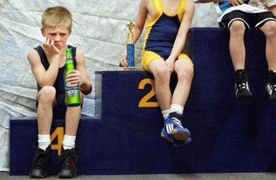 Фотожаба: Несчастный спортсмен