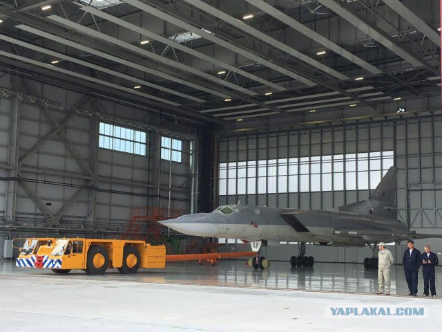 Новый бомбардировщик Ту-22М3М представлен в Казани. Фоторепортаж