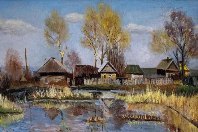Весной в русской глубинке