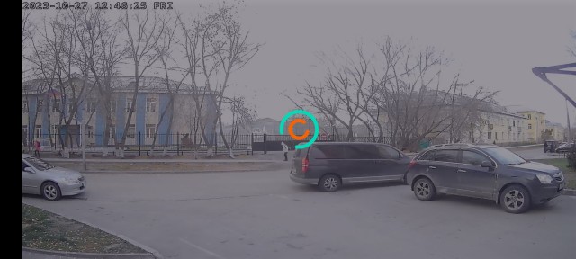 В Первомайском районе Новосиба школьники затащили в подъезд большие шары из снега, а потом скинули их с 16 этажа