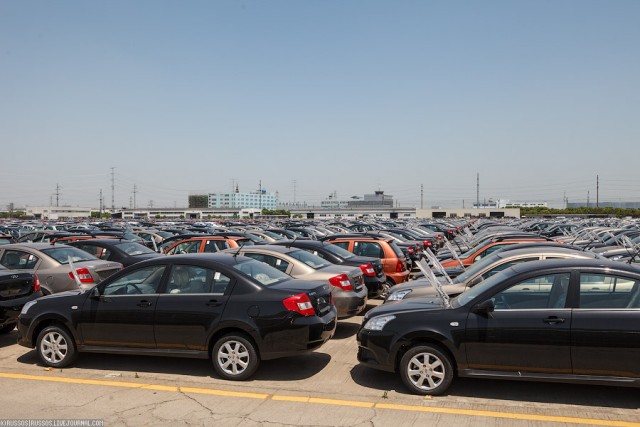 Завод «Chery» в Китае