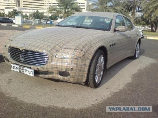 Тюнинг Maserati Quattroporte от Burberry
