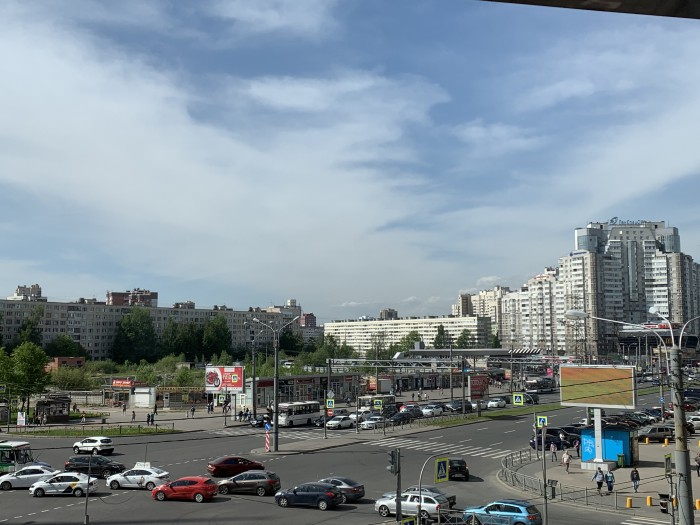 Лето, делимся видом из окна