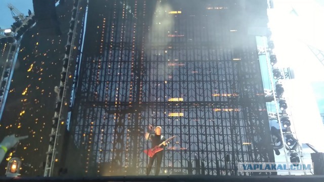 Rammstein подготовка стадиона к концерту