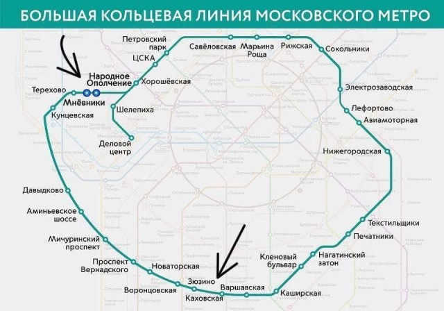 ⚡️ Сегодня будут открыты сразу 10 станций метро «Большой кольцевой линии»