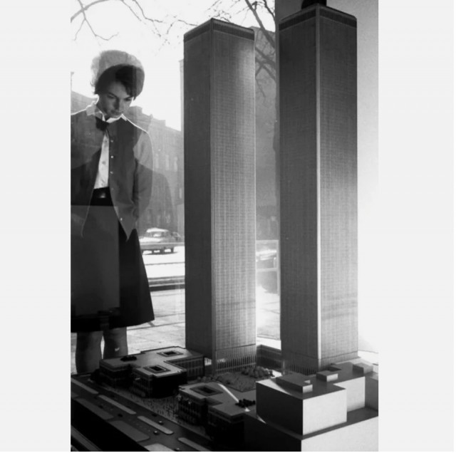 Башни-близнецы на фотографиях разных лет