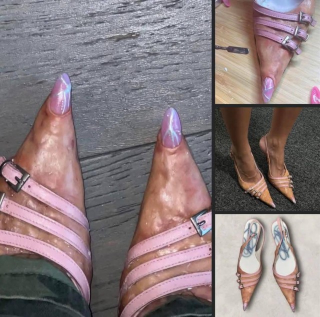 Были обнаружены абсолютно проклятые туфли