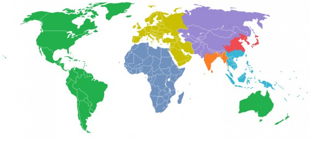 Карты мира, по которым не учат в школе