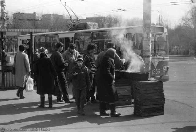 Прогулка по Москве 1991 года