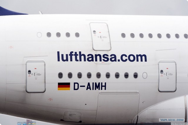 Airbus A380 снаружи и внутри