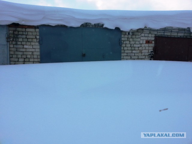 Замело гаражик