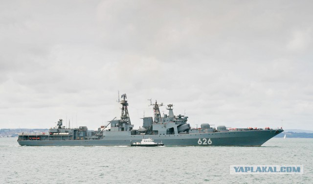 МО РФ: Российский корабль спас экипаж украинского судна в Средиземном море