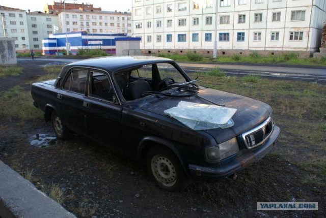 Подснежники гробы. г. Норильск