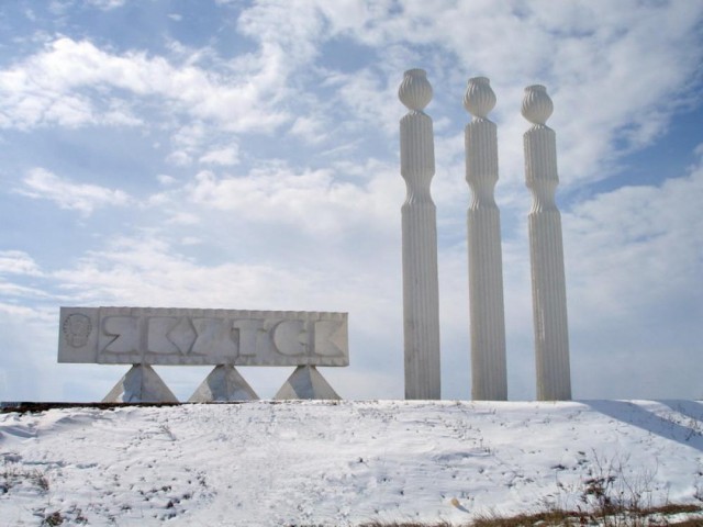 Зимняя суровая Якутия