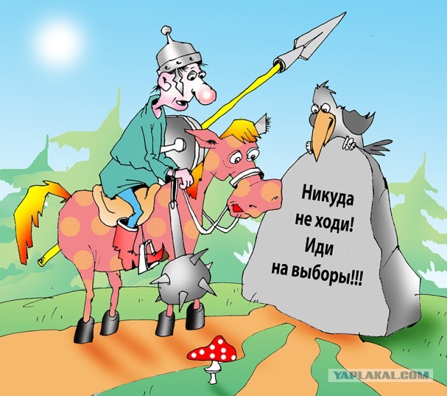 Голосуй или получишь..