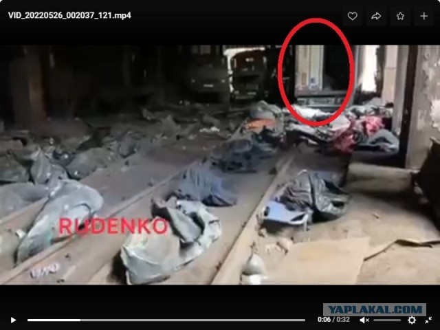 В ходе обследования  подземных сооружений «Азовсталь», российскими военнослужащими был обнаружен изотермический фургон