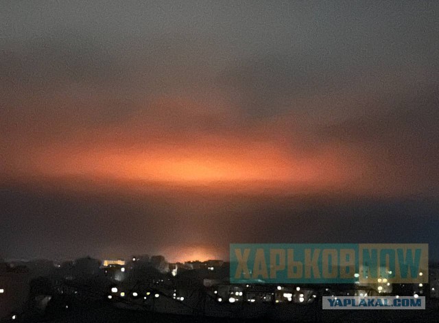 В Харькове опять горит инфраструктурный объект