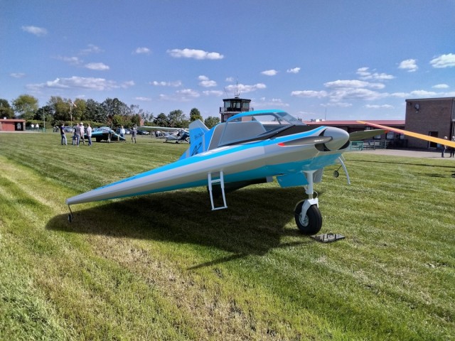 Необычный самолет Verhees Delta D-2