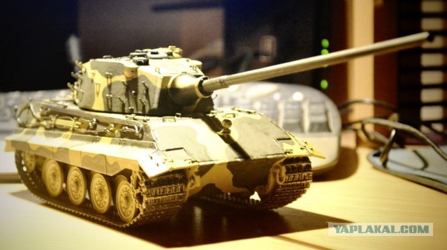 Модель king tiger 1/35 (часть первая )