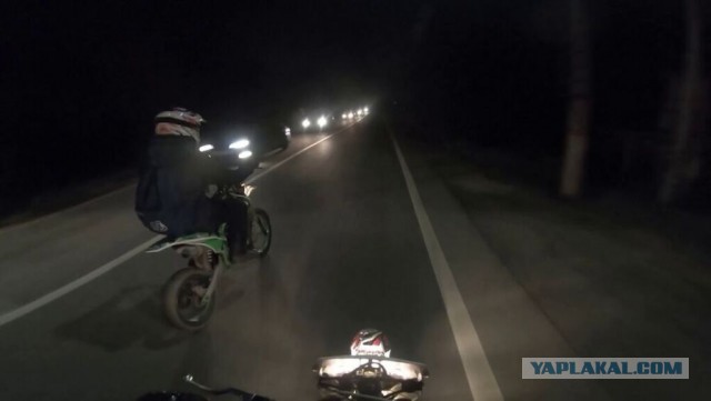 В Подмосковье Госавтоинспекторы в ходе рейдов выявили участников опасных заездов на питбайках