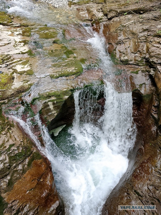 Водопады Ажек (Сочи).