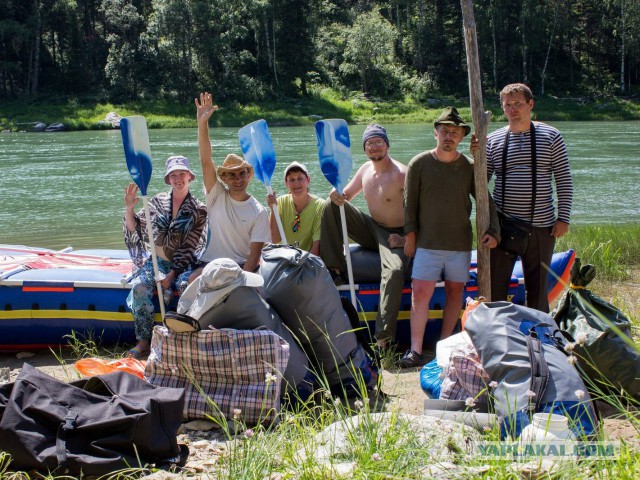Сплав Чекмарь - Карагужиха, 13-18 Июля 2015 г.(Казахстан г.Риддер)
