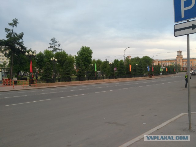 Митинг в Иркутске против повышения цен на топливо