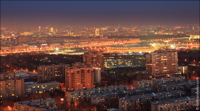 Москва свысока