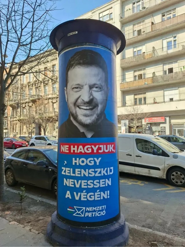 Предвыборная агитация в Венгрии