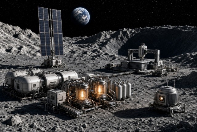 NASA ищет технологии для создания лунной базы