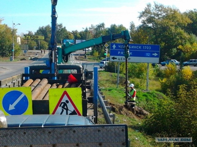 Как я принимал участие в освещении трассы М5