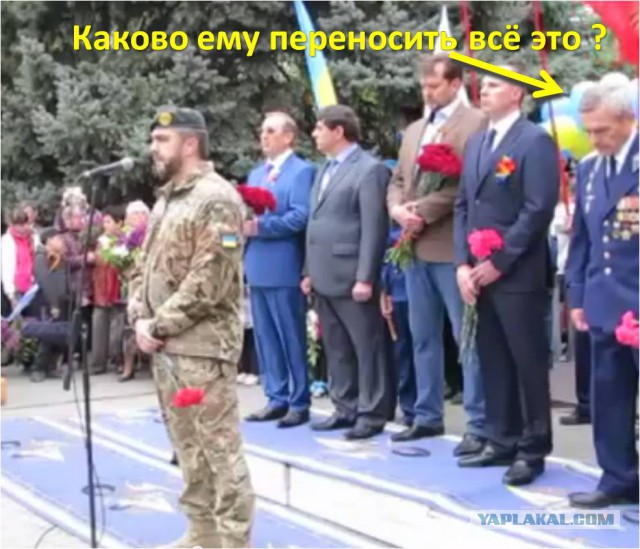 Херой АТО выступает 9 мая