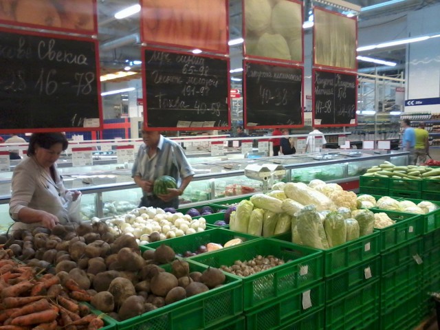 Ситуация с продуктами в Крыму