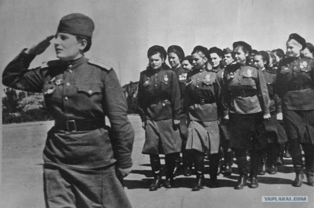 Главным оружием на параде 9 Мая стала путинская «армия в мини-юбках».