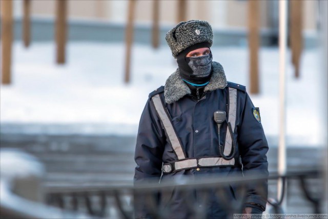 Минус тридцать в Москве!
