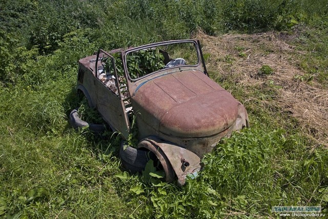 "Очень ретро" авто-музей в Черноусово