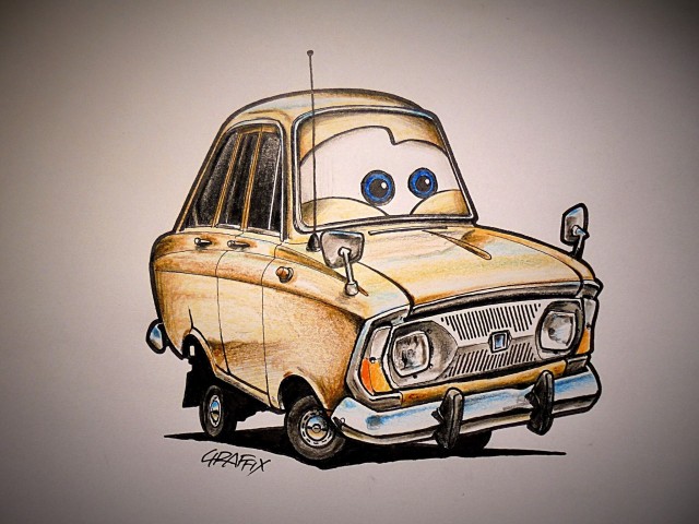 Наш автопром. Шаржики