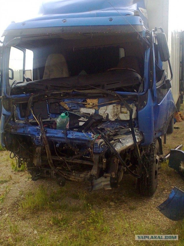 Отказали тормоза.