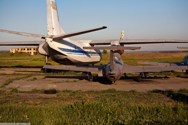 Заброшенный аэродром в Украине