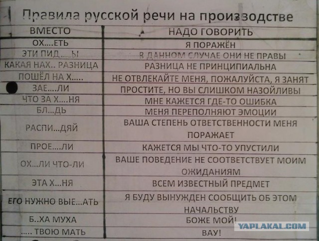 Не вы учите русский язык, а русский язык учит вас