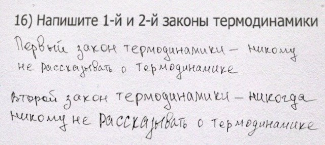 Проверяя задания, учителя плакали от смеха…