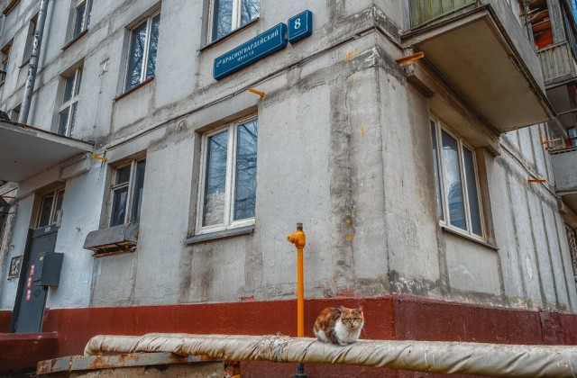Каково было жить у подножья "Москва-Сити" в старых пятиэтажках? Большой фоторепортаж из расселенных домов!