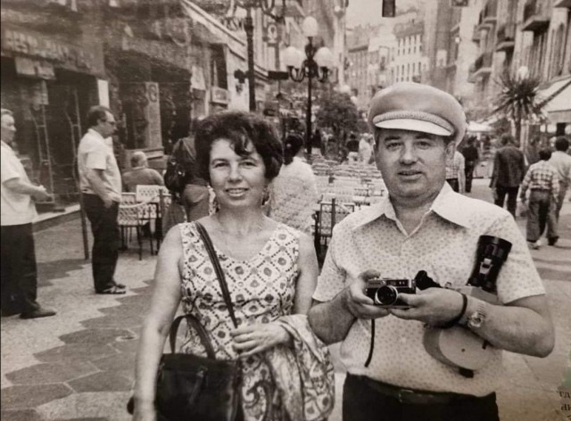 Советские туристы за границей. 1977 год