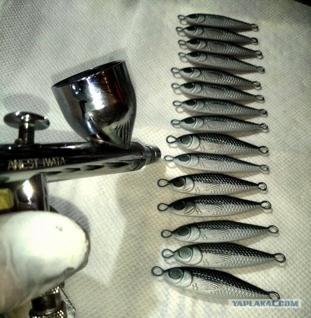 Изготавливаю на заказ рыболовные спиннинговые приманки (блесны-пилькеры).