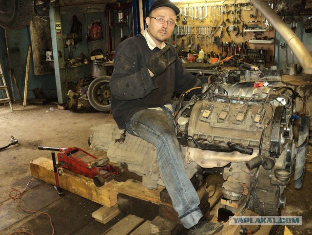 От покупки Ауди S6 до ремонта двигателя V8 (часть 2 - Разборка и дефектовка)